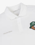 Golden Bear Men's Applique Polo - White - Erthe Golf