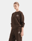 Women's Sweatshirt - Burgundy - Erthe Golf