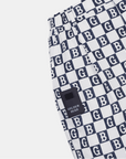 Golden Bear Men's Checker Board Shorts - White - Erthe Golf