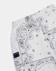 Golden Bear Men's Paisley Shorts - White - Erthe Golf