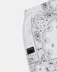 Golden Bear Men's Paisley Shorts - White - Erthe Golf