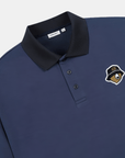 Golden Bear Men's Bear Head Polo - Navy - Erthe Golf