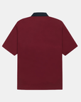 Golden Bear Men's Bear Head Polo - Red - Erthe Golf