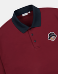 Golden Bear Men's Bear Head Polo - Red - Erthe Golf