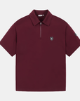 Golden Bear Men's Half - Zip Sweatshirt - Red - Erthe Golf