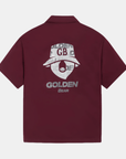 Golden Bear Men's Half - Zip Sweatshirt - Red - Erthe Golf