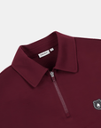 Golden Bear Men's Half - Zip Sweatshirt - Red - Erthe Golf