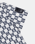 Golden Bear Men's Checker Board Anorak - White - Erthe Golf