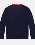 Golden Bear Unisex Color Pointed Cardigan - Navy - Erthe Golf