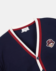 Golden Bear Unisex Color Pointed Cardigan - Navy - Erthe Golf
