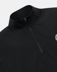 Golden Bear Women's Half - Zip T-Shirt - Black - Erthe Golf