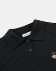 Golden Bear Women's Sleeveless Polo - Black - Erthe Golf