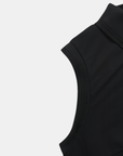 Golden Bear Women's Sleeveless Polo - Black - Erthe Golf
