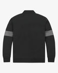 Men's Collar Sweatshirt - Black - Erthe Golf