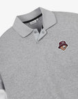 Men's Collar Sweatshirt - Gray - Erthe Golf