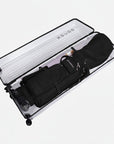 Transparent Golf Travel Case with Wheels - Black - Erthe Golf