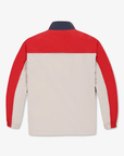 Men's Colorblock Anorak - Red - Erthe Golf