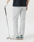 Men's Hidden Pocket Straight Pants - Gray - Erthe Golf