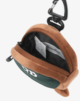 Bear Circle Ball Pouch - Green - Erthe Golf