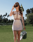 Falcosia Wave Knit Golf Dress - Erthe Golf
