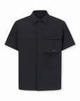 Master Bunny Edition Men's Pocket Shirt - Black - Erthe Golf