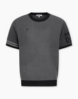 Master Bunny Edition Men's Color Knit Top - Black - Erthe Golf