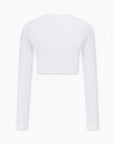 Master Bunny Edition Women's Crop Bolero - White - Erthe Golf