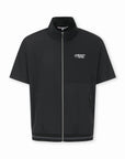 Master Bunny Edition Men's Zip Up Top - Black - Erthe Golf