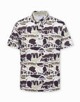 Master Bunny Edition Men's Collage Polo - Brown - Erthe Golf