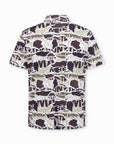 Master Bunny Edition Men's Collage Polo - Brown - Erthe Golf