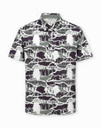 Master Bunny Edition Men's Collage Polo - Gray - Erthe Golf
