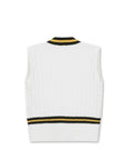 Women's fall cable knit V - neck vest - Erthe Golf