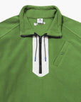 Men's Fleece Mockneck Pullover-green