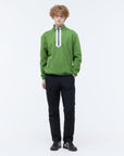 Men's Fleece Mockneck Pullover-green