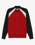 Men's Windproof Full-Zip Cardigan - Red