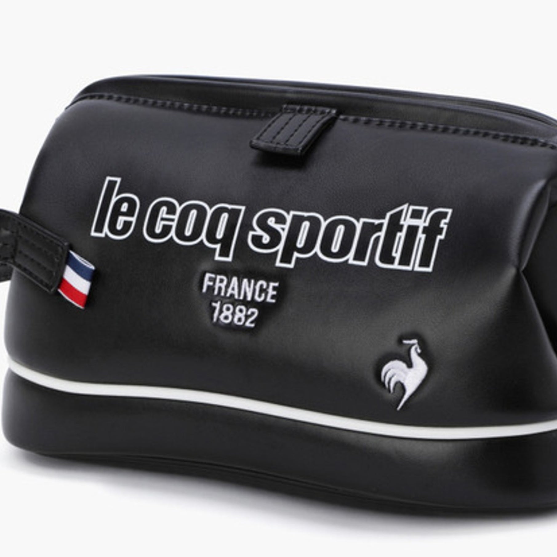 Le Coq Sportif Magnetic Cat Pouch - Black | Erthe Golf Le Coq Sportif Magnetic Cat Pouch - Black | Erthe Golf