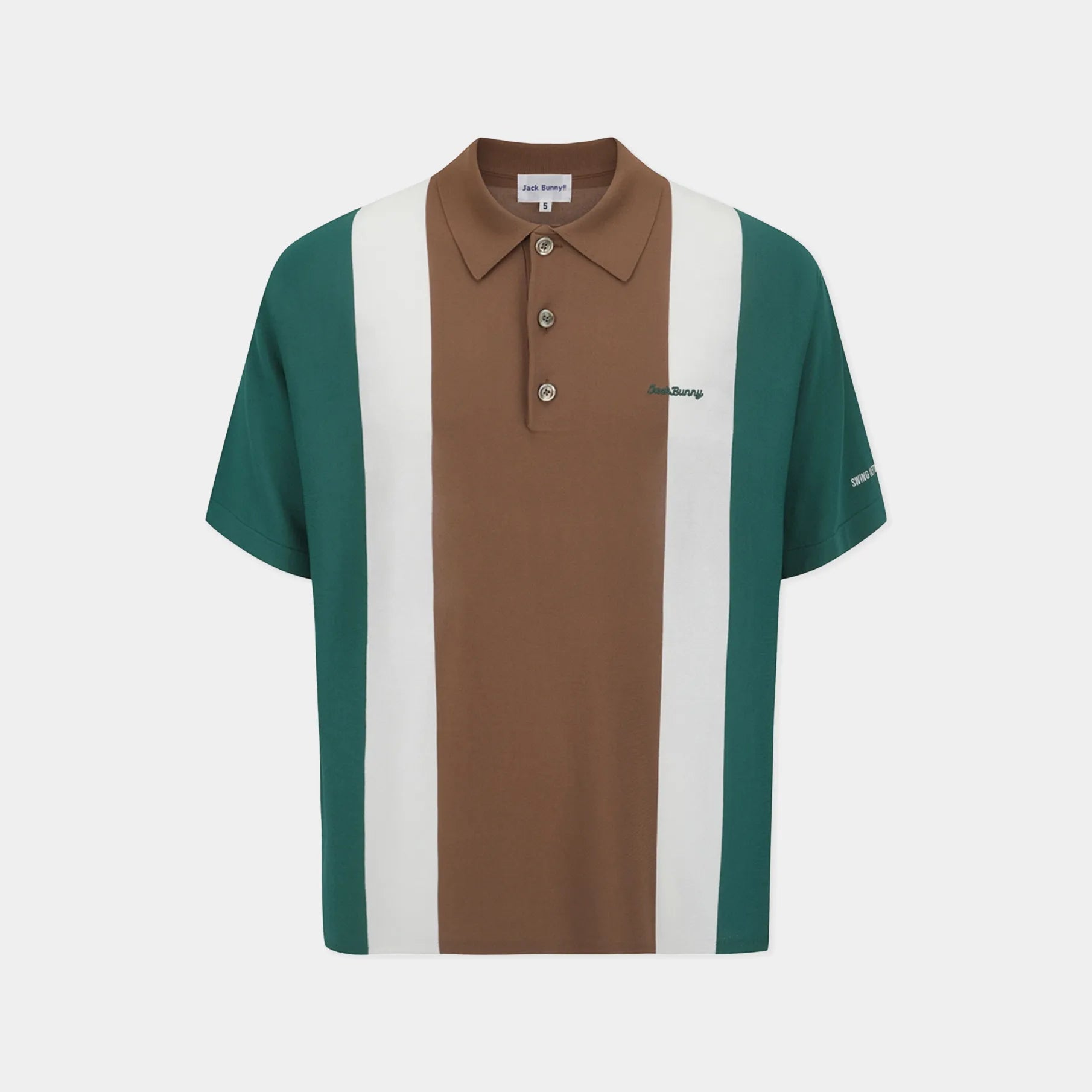 Pearly Gates [Jack Bunny] Men's Three-Button Collar Knit Polo