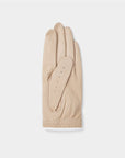 Lanvin Blanc Leather Left - Hand Glove - Beige - Erthe Golf