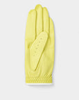 Lanvin Blanc Leather Left - Hand Glove - Lime - Erthe Golf