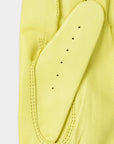 Lanvin Blanc Leather Left - Hand Glove - Lime - Erthe Golf