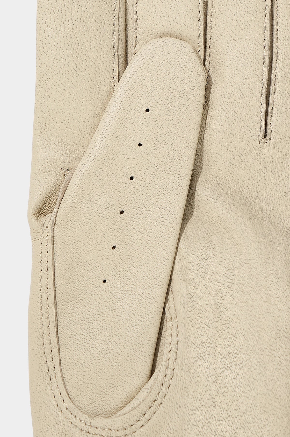 Lanvin Blanc Lambskin Left - Hand Glove - Beige - Erthe Golf