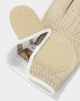 Lanvin Blanc Lambskin Left - Hand Glove - Beige - Erthe Golf
