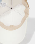 Lanvin Blanc Cream Lettering Strap Ball Cap - Erthe Golf