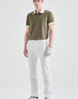 Lanvin Blanc Off - White Straight Pants - Erthe Golf