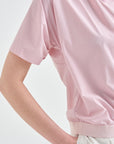 Lanvin Blanc Pink Mock Neck Top - Erthe Golf
