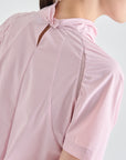Lanvin Blanc Pink Mock Neck Top - Erthe Golf