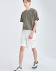 Lanvin Blanc Dark Khaki T-shirt Top - Erthe Golf