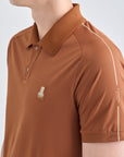 Lanvin Blanc Brown UV - Cut Half Sleeve Top - Erthe Golf