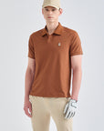 Lanvin Blanc Brown UV - Cut Half Sleeve Top - Erthe Golf