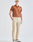 Lanvin Blanc Brown UV - Cut Half Sleeve Top - Erthe Golf